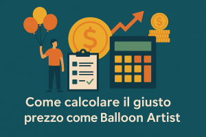 Come calcolare il prezzo di una decorazione: guida consapevole per Balloon Artist