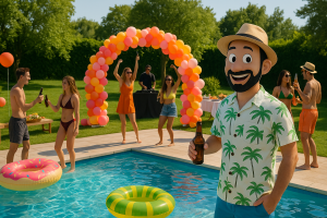 Come organizzare una festa in giardino con piscina e DJ: guida pratica completa