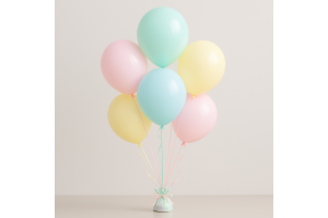 Come realizzare un bouquet di palloncini con pesetto