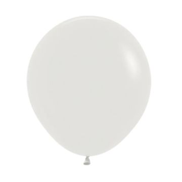 Palloncino Almond White (006) 18" Pz.25