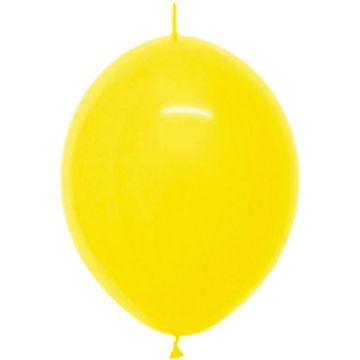PALLONCINO GIALLO (020) LINK 12" PZ.25