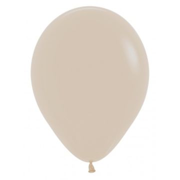 Palloncino Bianco Sabbia (071) 9" Pz.50