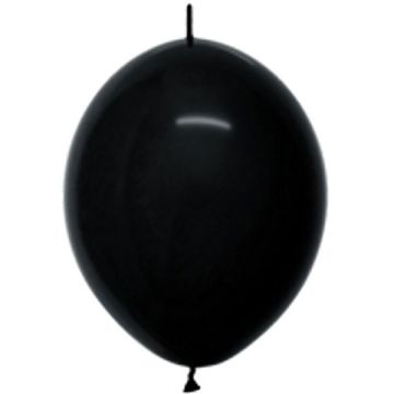 PALLONCINO NERO (080) LINK 12" PZ.25