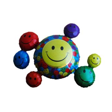 PALLONCINO SMILEY CLUSTER PZ.5