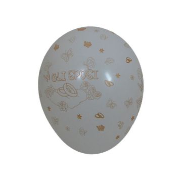 PALLONCINO W GLI SPOSI 12" PZ.100