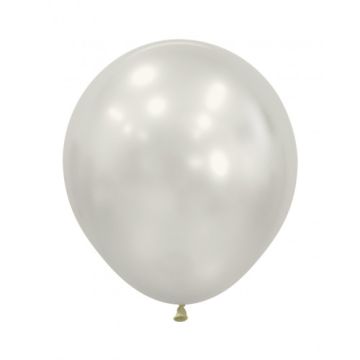 Palloncino Oyster White (806) 18" Pz.25