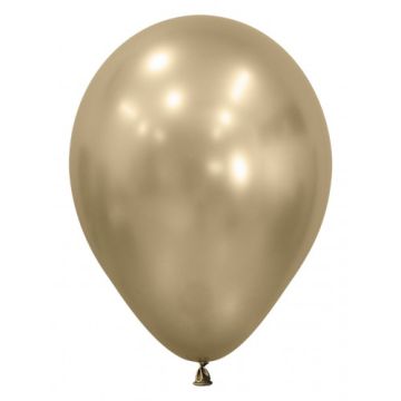 Palloncino Gold Dust (870) 9" Pz.50