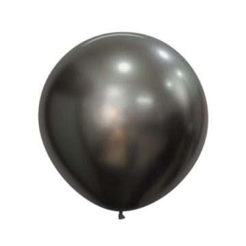 Palloncino Midnight Grey (880) 24" Pz.3