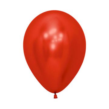 Palloncino Rosso Reflex (12") Pz.50