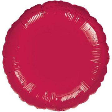 PALLONCINO TONDO BURGUNDY 18" PZ.5