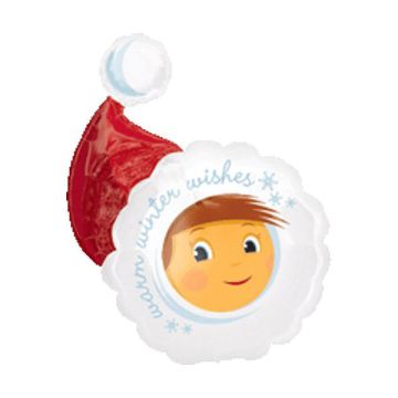 PALLONCINO CAPPELLO DI NATALE PZ.1