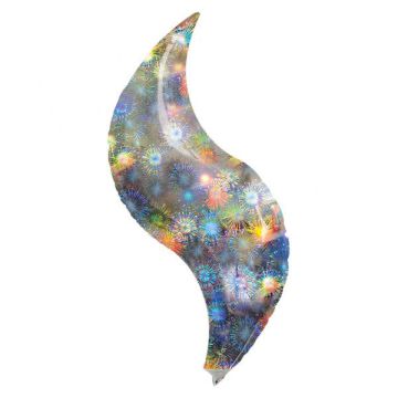 PALLONCINO CURVE HOLOGRAPHIC (28") PZ.3