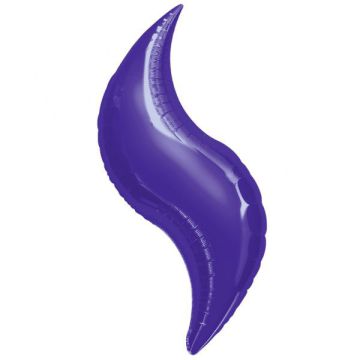 PALLONCINO CURVE VIOLA (15") PZ.5