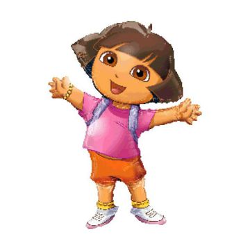 PALLONCINO DORA L'ESPLORATRICE PZ.1