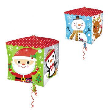 PALLONCINI NATALE CUBO PZ.1