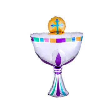 PALLONCINO COMUNIONE CALICE PZ.1