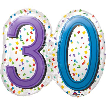 PALLONCINO 30 ANNI COMPLEANNO PZ.1