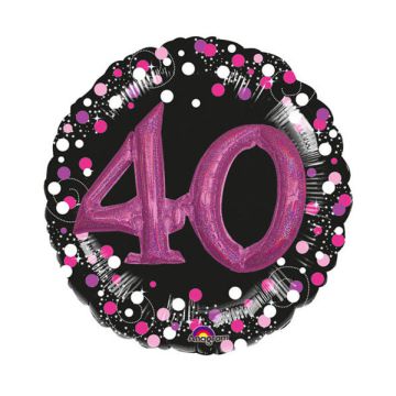 PALLONCINO 40 ANNI SPARKLING PINK PZ.1