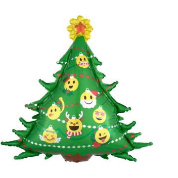 PALLONCINO ALBERO NATALE EMOTICONS PZ.1
