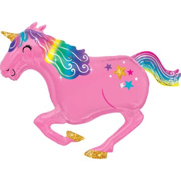 PALLONCINO UNICORNO ROSA PZ.1