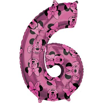PALLONCINO MINNIE 6° COMPLEANNO PZ 1