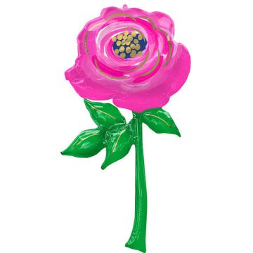 Palloncino Rosa Fuxia Dipinta Pz.1