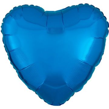 Palloncino Cuore Blu 18" Pz.1