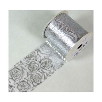 NASTRO ROSE ARGENTO PZ.1
