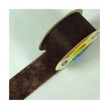 NASTRO POLYTULLE MARRONE PZ.1