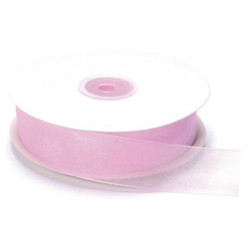 NASTRO ORGANZA ROSA PZ.1