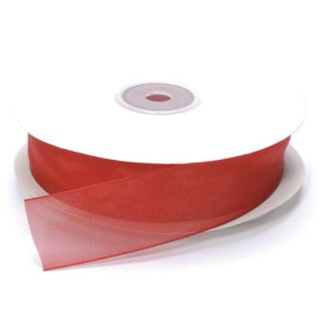NASTRO ORGANZA ROSSO PZ.1