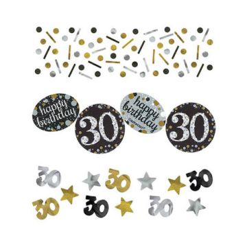 CONFETTI 30° COMPLEANNO ORO PZ.1
