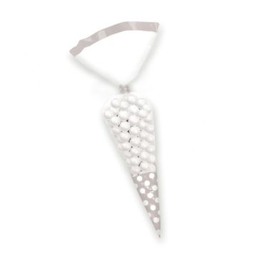 SACCHETTI CONO ARGENTO PZ.10