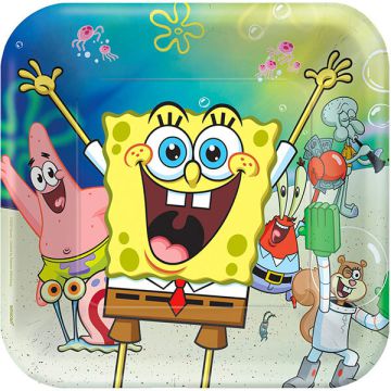 PIATTI SPONGEBOB SQUARE PZ.8