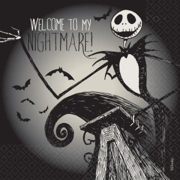 Tovaglioli Nightmare Before Christmas Tovaglioli Nightmare Before Christmas