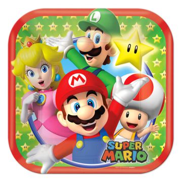 Piattini Super Mario Pz.8