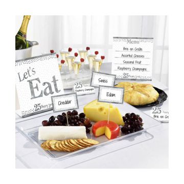 BUFFET KIT 25° ANNIVERSARIO PZ.12