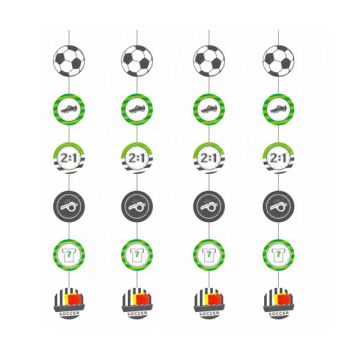 DECORAZIONE FILARE CALCIO PZ.4