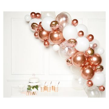 Kit Arco Palloncini Rose Gold Pz.66