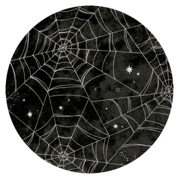 Piatti Halloween Ragnatela Pz.8