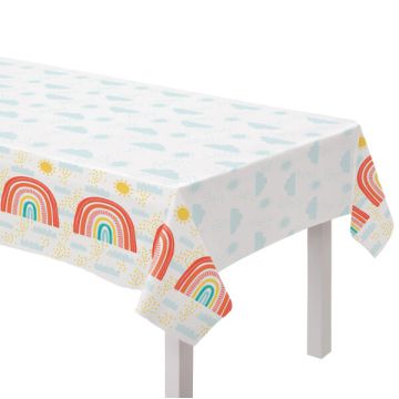 Tovaglia Retro Rainbow in carta Pz.1