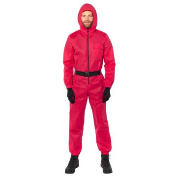 Costume Squid Game Guardia Taglia L