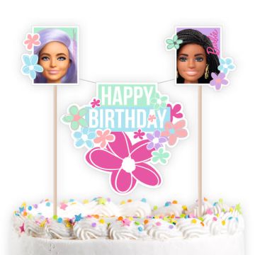 Decorazione Torta Barbie Pz.1