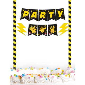 Decorazione Torta Pokemon Pz.1