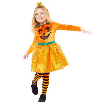 Costume Bimba Zucca Pz.1 Taglia: 2-3 Anni