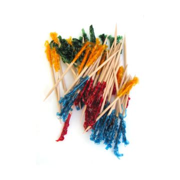 STECCHINI DECORATI PZ.100