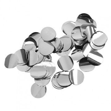 Coriandoli metallizzati argento 15 gr