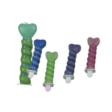 CANDELINE CUORE SPIRALE PZ.4