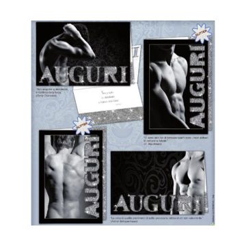 Biglietto Auguri Les Hommes