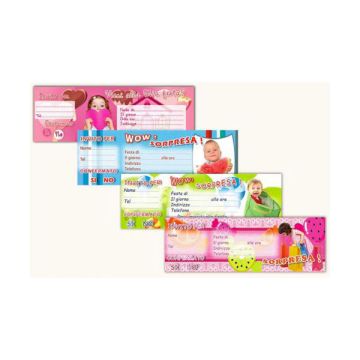 INVITI PICCOLE BIRBE PZ.15